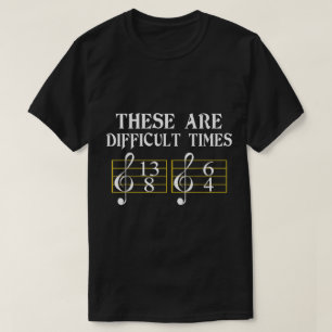 Lustige Musik Taktart Humor Design T-Shirt