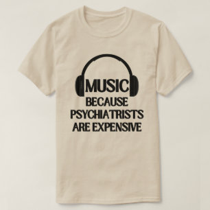 Lustige Musikzitate T-Shirt