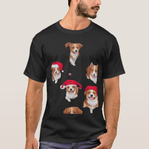 lustige Muster Weihnachten Yule Julzeit Klassische T-Shirt