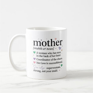Lustige Mutter-Definition Kaffeetasse