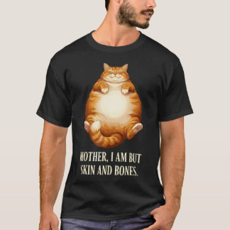 Lustige Mutter die ich bin, aber Haut und Knochen  T-Shirt