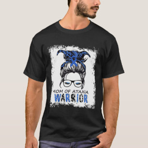 Lustige Mutter eines Ataxie-Kriegers  T-Shirt