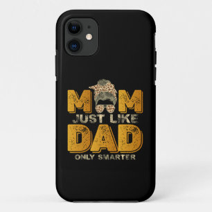 Lustige Mutter, genau wie Vater, nur intelligenter Case-Mate iPhone Hülle