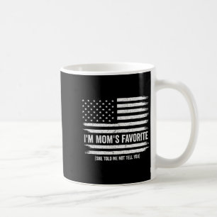 Lustige Mütter Lieblingskind Sohn Tochter Ich bin Kaffeetasse