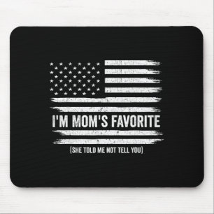 Lustige Mütter Lieblingskind Sohn Tochter Ich bin Mousepad