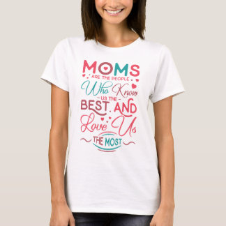 lustige Mutter Mutterdefinition Liebe uns am meist T-Shirt