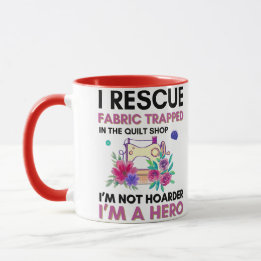Lustige Nähzitat Vintage-Blumen-Nähmaschine Tasse