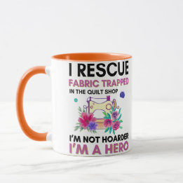 Lustige Nähzitat Vintage-Blumen-Nähmaschine Tasse