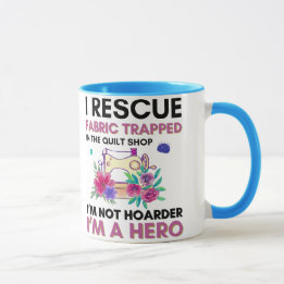 Lustige Nähzitate Vintage-Blumen-Nähmaschine Tasse