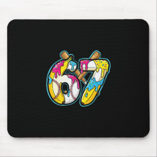 Lustige Nana 67 Eis Drip Meme Six Seven Gen Al Mousepad