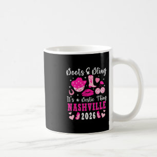 Lustige Nashville-Bestenfreundinnen-Reise 2026 Bes Kaffeetasse