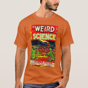 Lustige nerdige verrückte Wissenschaft Weltraum Al T-Shirt