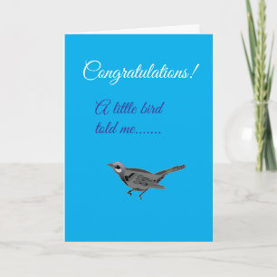 lustige neue Babygratulation Karte