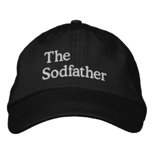 Lustige Neuheit Golf-Accessoires DER SODVATER Bestickte Baseballkappe