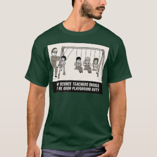 Lustige Newton Wiege Physiklehrer Physik T-Shirt