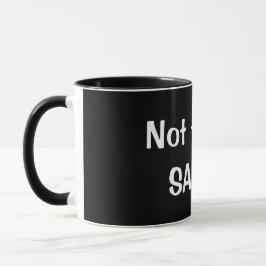 Lustige "nicht heute, SATAN" Kaffee-Tasse - Tasse