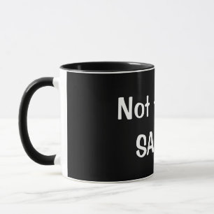 Lustige "nicht heute, SATAN" Kaffee-Tasse - Tasse