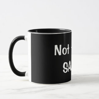 Lustige "nicht heute, SATAN" Kaffee-Tasse - Tasse