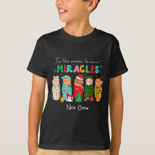 Lustige Nicu-Krankenschwester Tierkrankenschwester T-Shirt