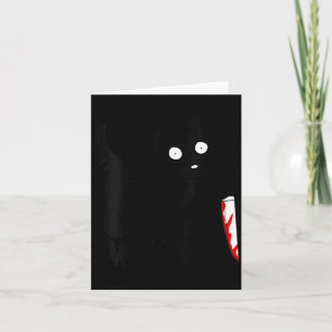 Lustige niedliche Kawaii gruselige Halloween schwa Karte