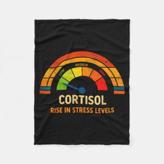 Lustige niedrige Cortisolwerte v Meme  Fleecedecke