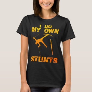 Lustige nordische Bergskikunst für Männer Frauen T-Shirt