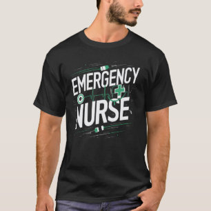 Lustige Notaufnahme Krankenschwester Notfall Krank T-Shirt