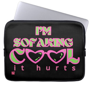 lustige Notebookhülle "SOFAKING COOL 2" Laptopschutzhülle