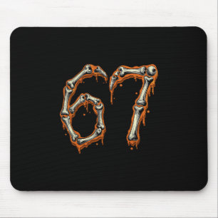 Lustige Nummer 6 67 Meme Kostüm passende Gruppe Ha Mousepad