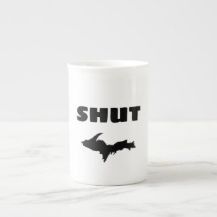 Lustige obere Halbinsel-Kaffee-Tasse Prozellantasse
