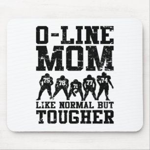 Lustige Offensive Line Football Lineman Mama Mousepad