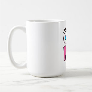 Lustige „Oh Nein“-Cartoon Kaffeetasse