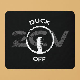 Lustige Oldtimer 2cv Duck Off-Anweisung Mousepad