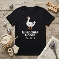 Lustige Oma Gans Jahr süße Gans Charakter