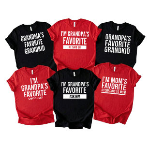 Lustige Oma Lieblingsgeschenk Hübsche Familie T-Shirt
