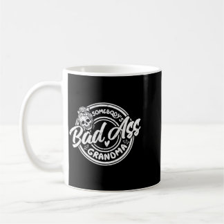 Lustige Oma Skelett Irgendeine toughe Oma Kaffeetasse