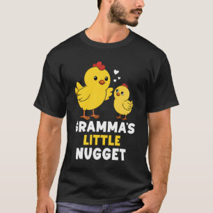 Lustige Oma und Nugget Chicken Grammau2019s Enkeli T-Shirt