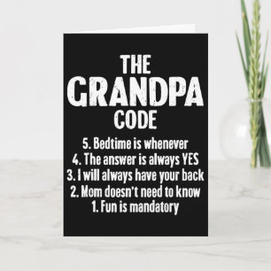 Lustige Opa-Memes zum Vatertag The Grandpa Co Karte