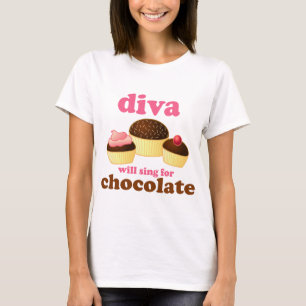 Lustige Opern-Diva T-Shirt