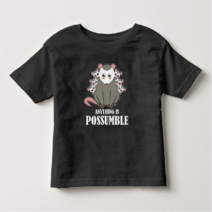 Lustige Opossum-Familie Kleinkind T-shirt
