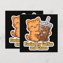 Lustige Orange Katze