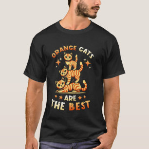 Lustige orange Katzen sind die beste Tabby-Katze-M T-Shirt
