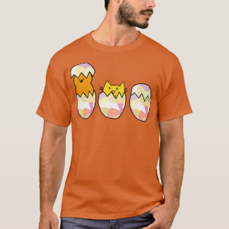 Lustige Ostereier Katze unter den Hühnern T-Shirt
