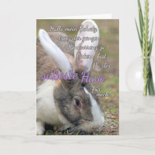 Lustige Ostergrüße für Deine Liebsten! Karte