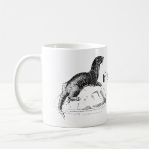 Lustige Otter-Tasse Tasse