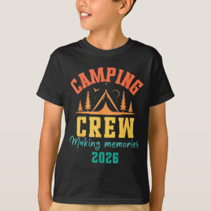 Lustige Outdoor-Familie passende Camping-Gruppe Cr T-Shirt