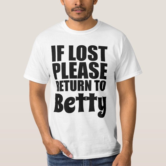 Lustige Paar-Shirts personalisiert T-Shirt (Vorderseite)