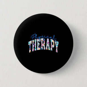 Lustige pädiatrische Physiotherapie Lustiger Thera Button