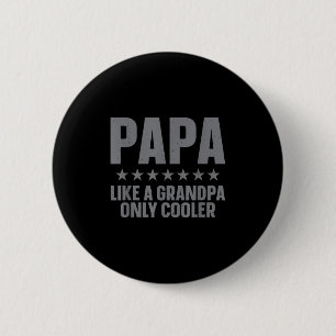 Lustige Papa-Kunst für Opa von Enkelkindern Väter Button