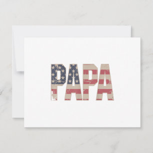 Lustige Papa-Kunst für Opa von Enkelkindern zum Va Dankeskarte
